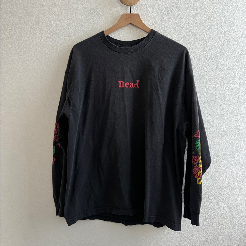 Pleasures x Grateful Dead Bertha Skeleton Long Sleeve Tee